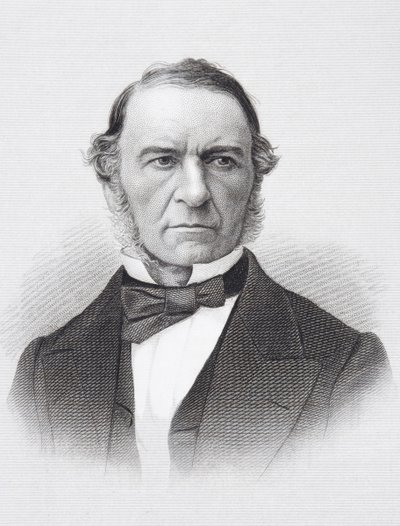 William Ewart Gladstone by English School